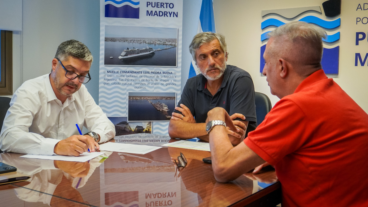 El Gobierno del Chubut avanza con la ejecución de obras en el Muelle Storni