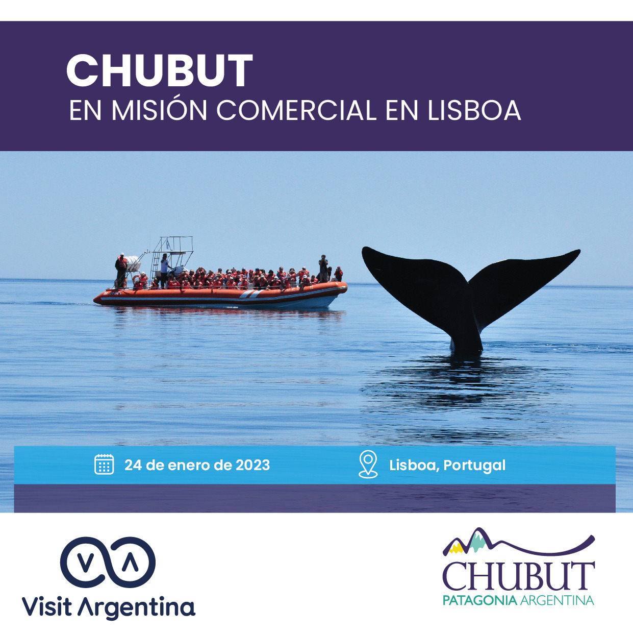 Chubut potencia sus destinos turísticos en encuentro comercial desarrollado en Portugal