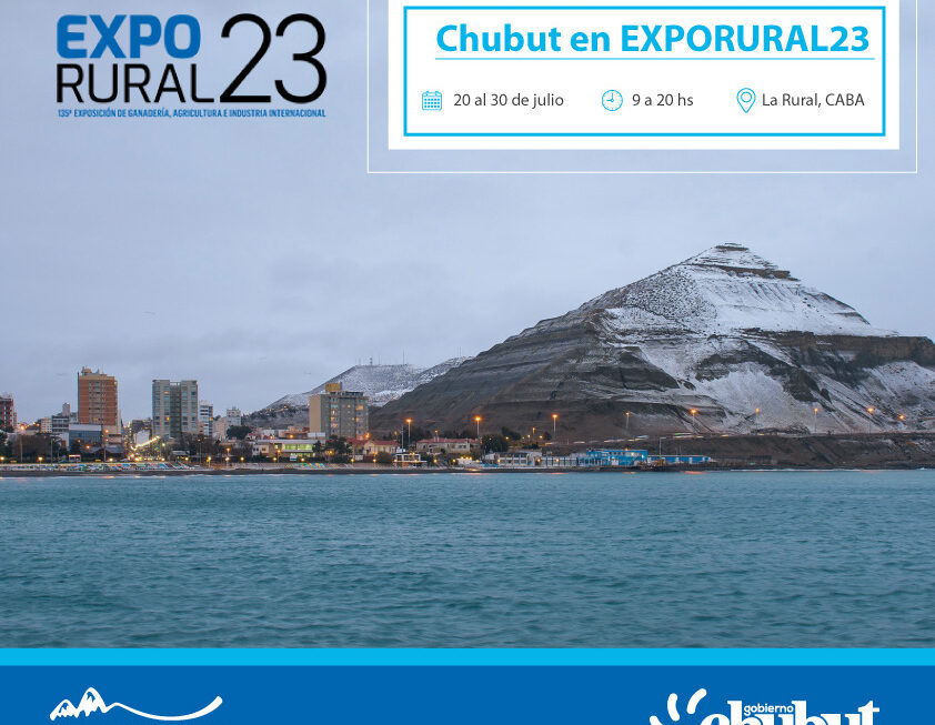 Chubut promociona sus atractivos turísticos en una nueva edición de la Expo Rural de Buenos Aires