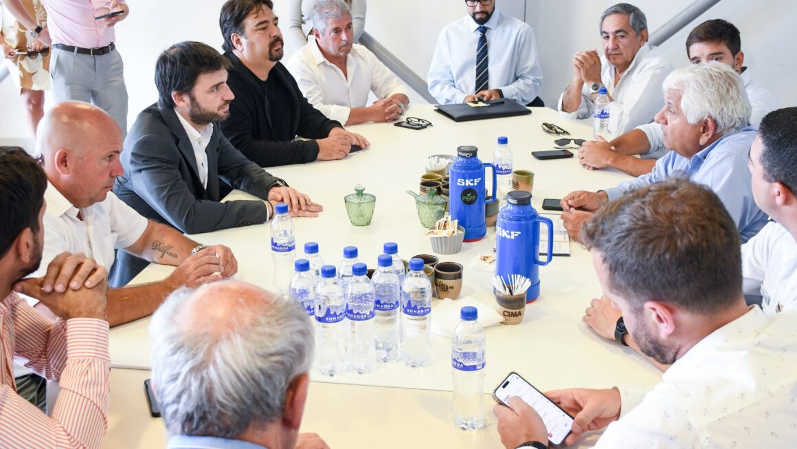 Torres Y Sastre Tuvieron Una Reunión Con Las Autoridades De La Cámara Industrial Y De Comercio Exterior De Puerto Madryn Y Región Patagonia