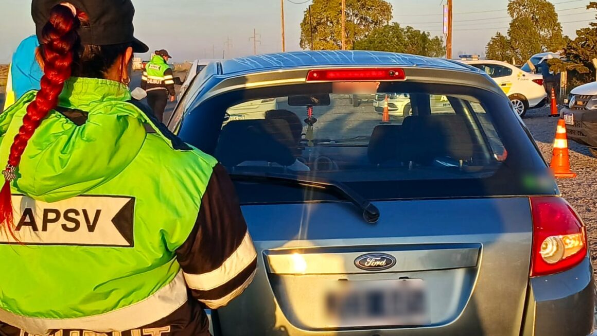 Seguridad Vial: Con un importante despliegue durante este fin de semana, se controlaron más de 9.000 vehículos en todo Chubut