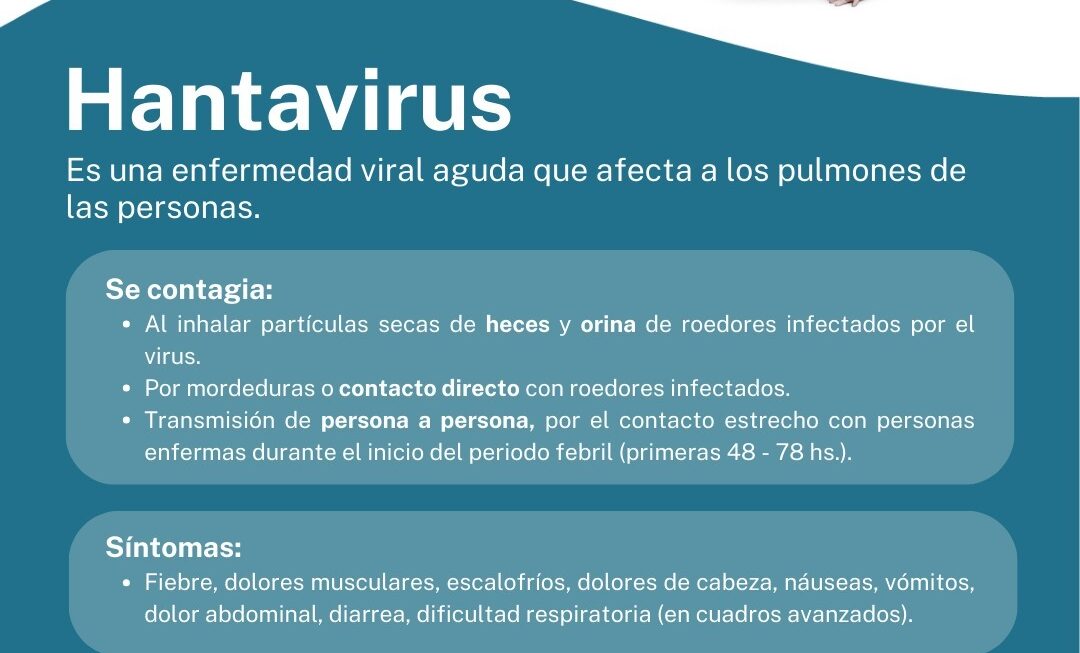 El Gobierno Provincial recuerda las medidas de cuidado para prevenir el Hantavirus
