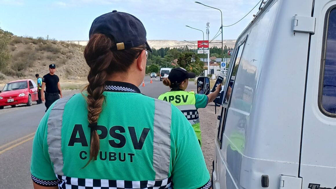 Más de 10 mil vehículos controlados durante el último fin de semana en Chubut