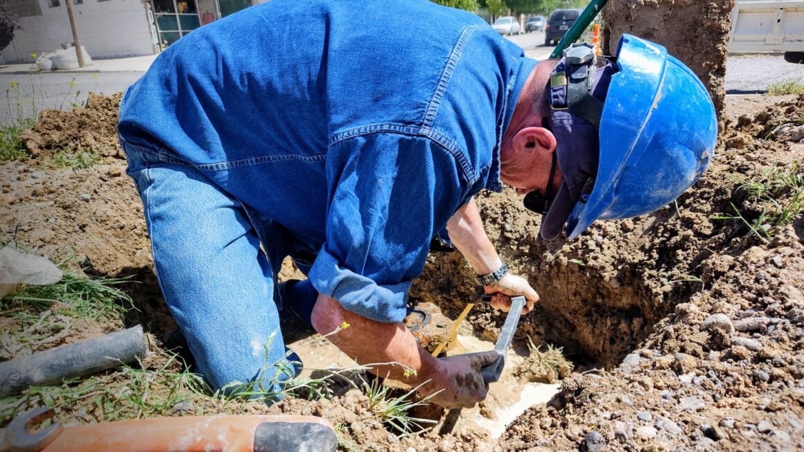 Tareas de mantenimiento sobre la red de agua potable