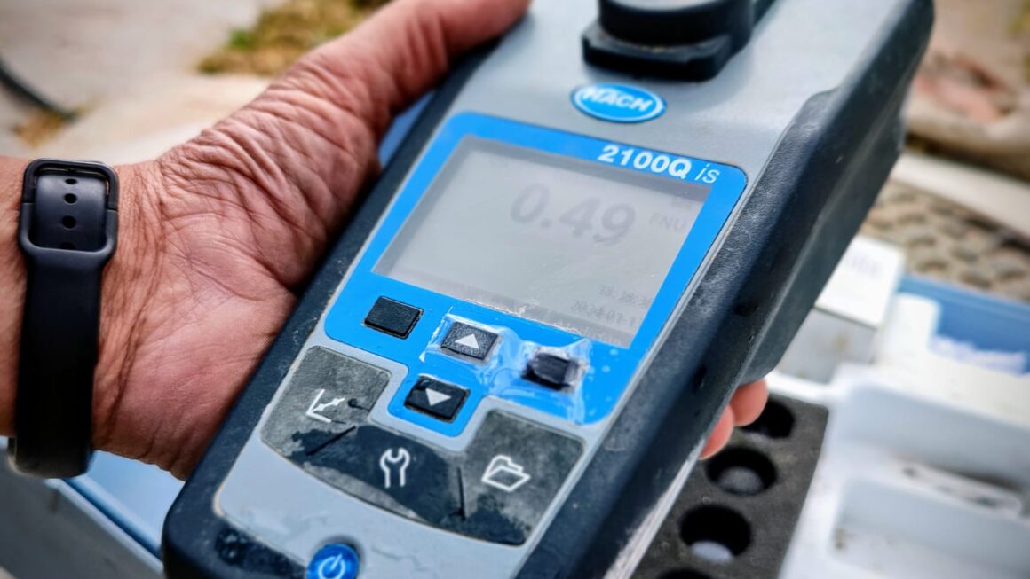 Medición y control de calidad del agua potable
