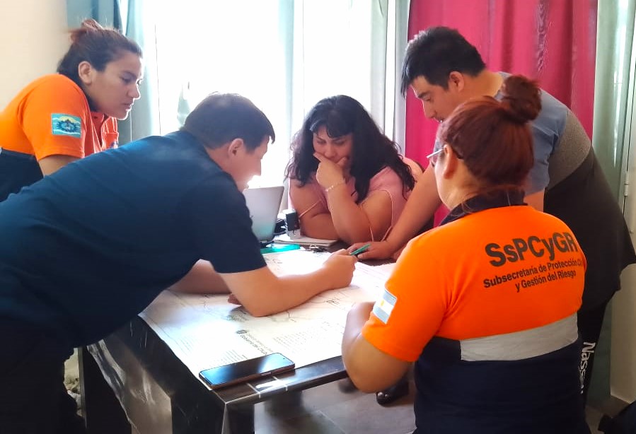 El Gobierno del Chubut releva la situación de comunas y pobladores de la meseta