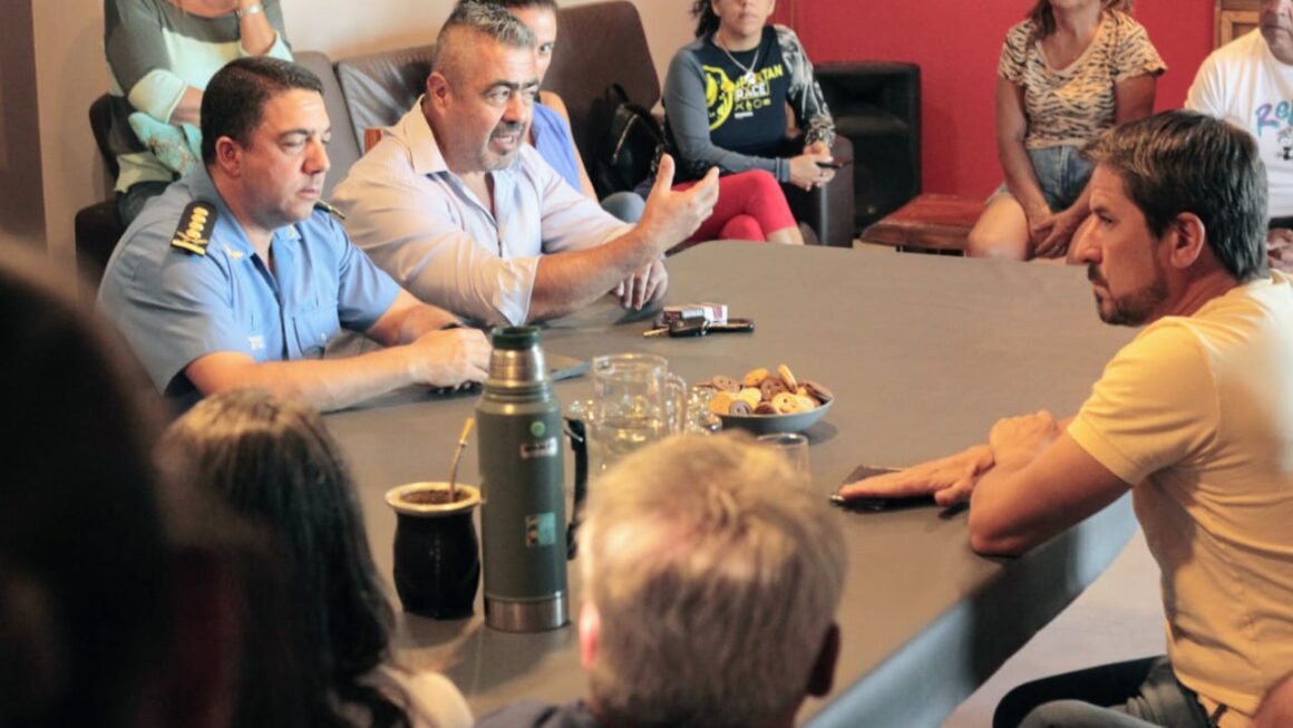 El Gobierno del Chubut presentó las nuevas medidas de seguridad al intendente de Trelew