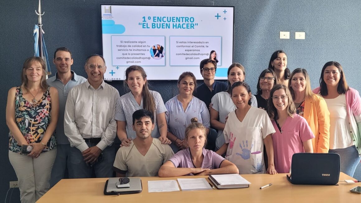 El Gobierno de la Provincia presentó el Comité de Calidad de Atención y Seguridad centrado en las personas en el Hospital de Puerto Madryn