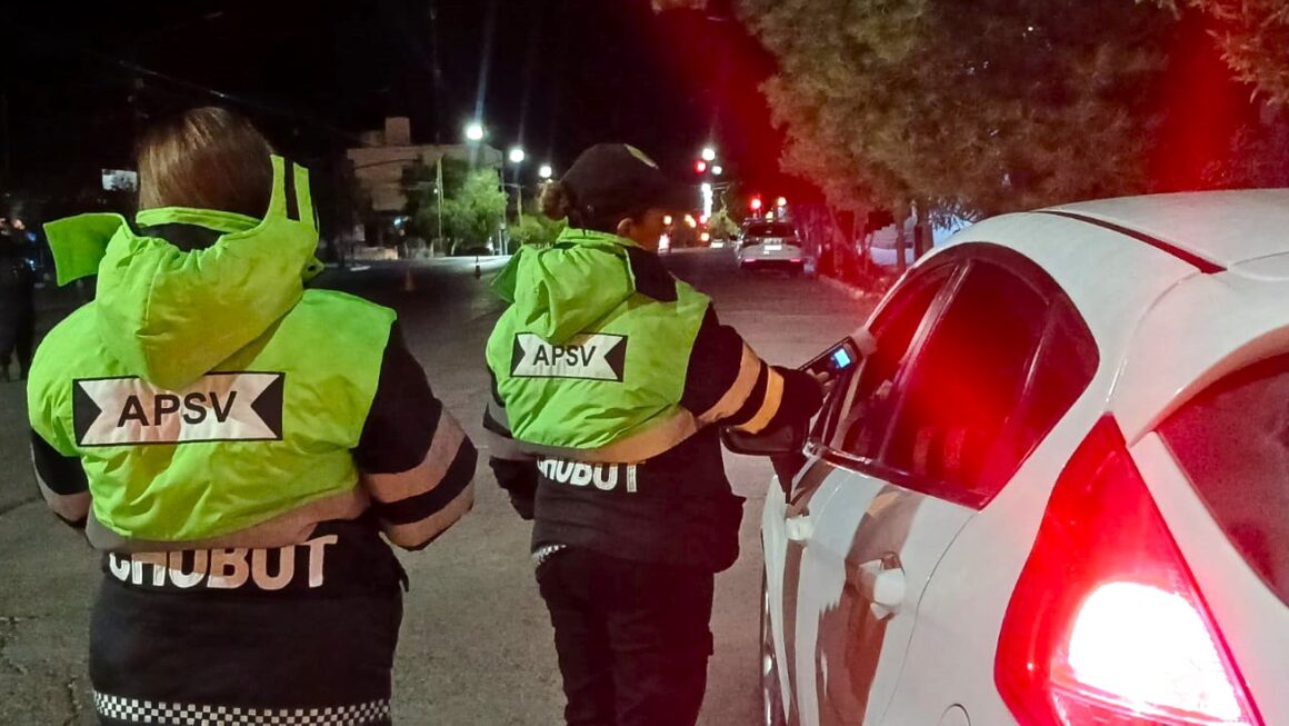 Provincia controló más de 7 mil vehículos durante el fin de semana en Chubut