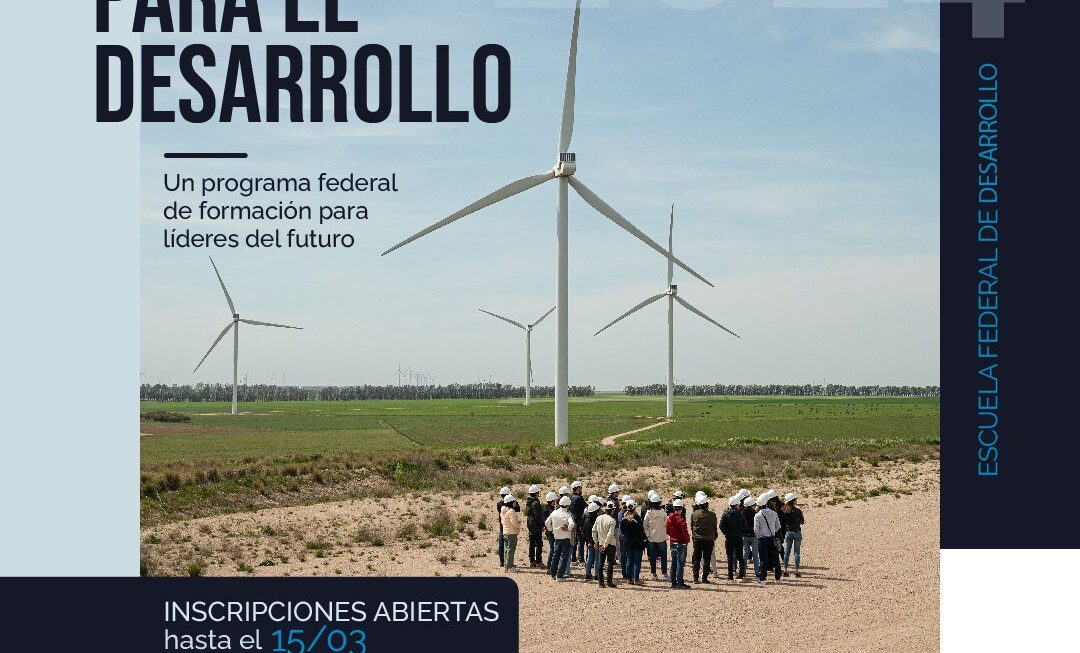 Provincia formará parte de la Escuela Federal de Desarrollo, impulsada por el Consejo Federal de Inversiones