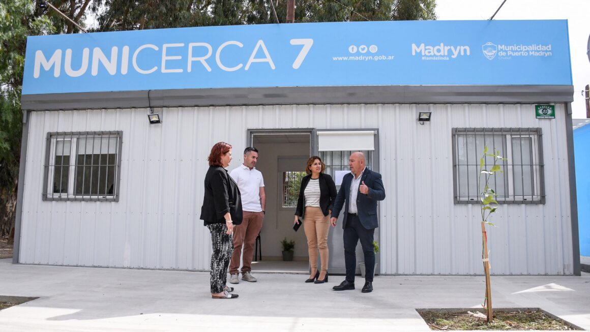 Sastre Recorrió Las Instalaciones Del Municerca 7, Que Ya Funciona En La Zona Sur De Puerto Madryn
