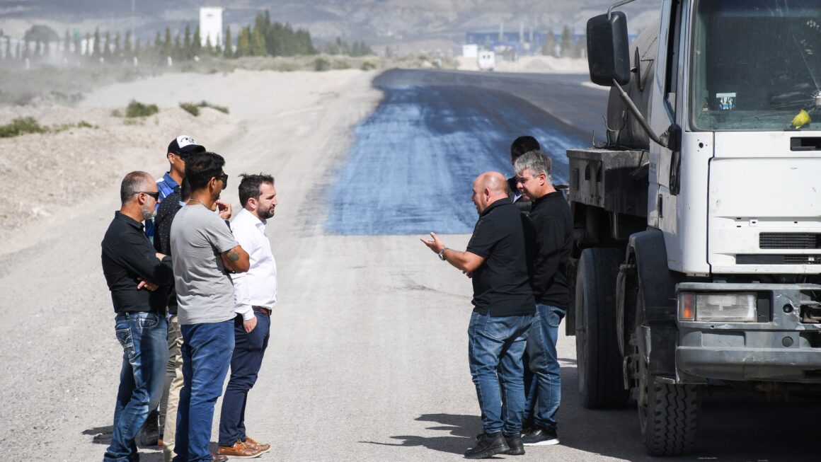 Avanza La Pavimentación De La Ruta Entre Puerto Madryn Y El ANP “El Doradillo”