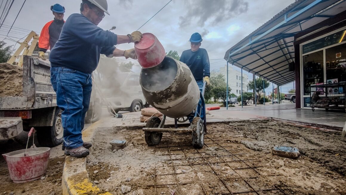 Finalizó La Reconstrucción De Vereda En Vesta Y Av. Roca