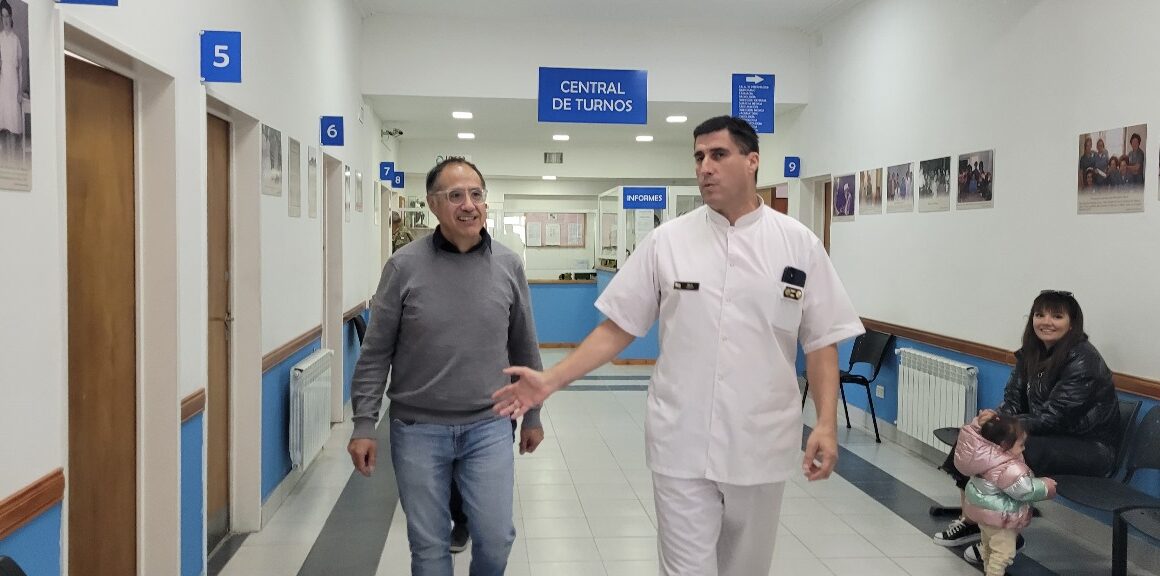 Comodoro Rivadavia: Provincia supervisó las obras en los Hospitales Alvear y Regional