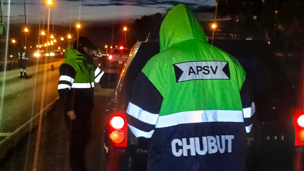 El Gobierno del Chubut controló más de 10.000 vehículos durante el fin de semana