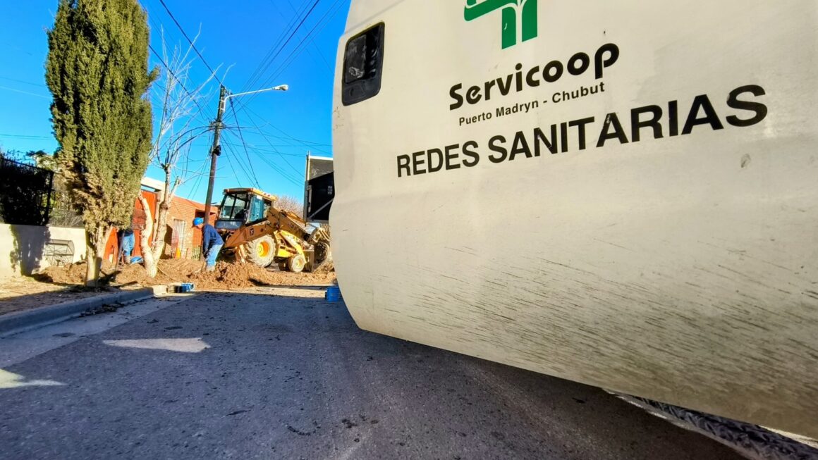 Reparación sobre red de agua potable