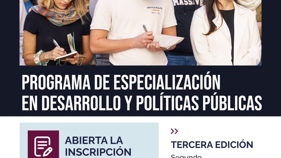 Provincia convoca a la 3° Edición del Programa de Especialización en Desarrollo y Políticas Públicas del CFI