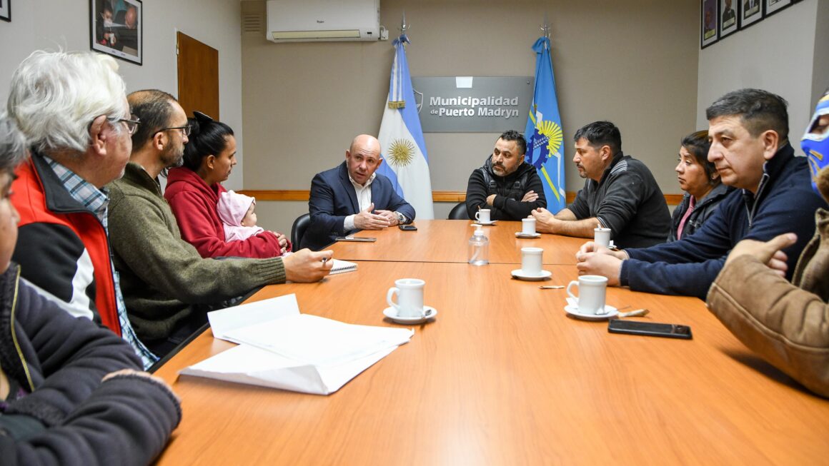 El Intendente Le Ratificó Su Acompañamiento A Distintos Clubes Del Barrio Presidente Perón