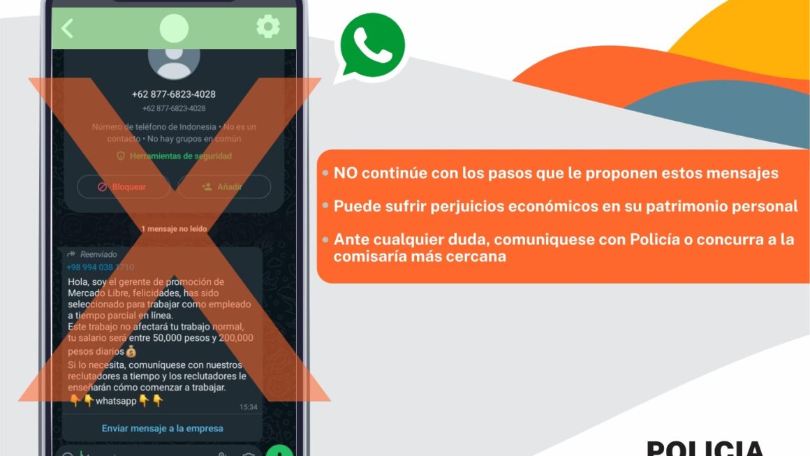 Gobierno del Chubut advierte sobre estafas que se realizan utilizando el nombre de ‘Mercado Libre’