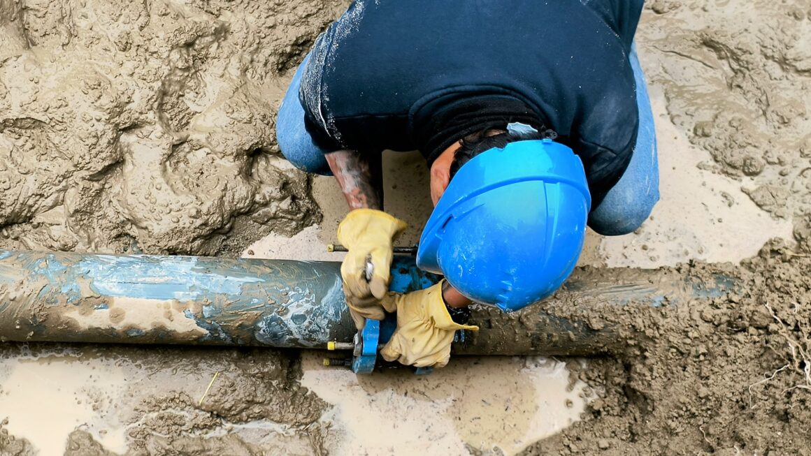 Finalizaron las tareas de reparación sobre cañería maestra de agua potable