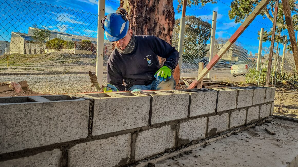Avanza la construcción de la sala de bombeo en Reserva 6000