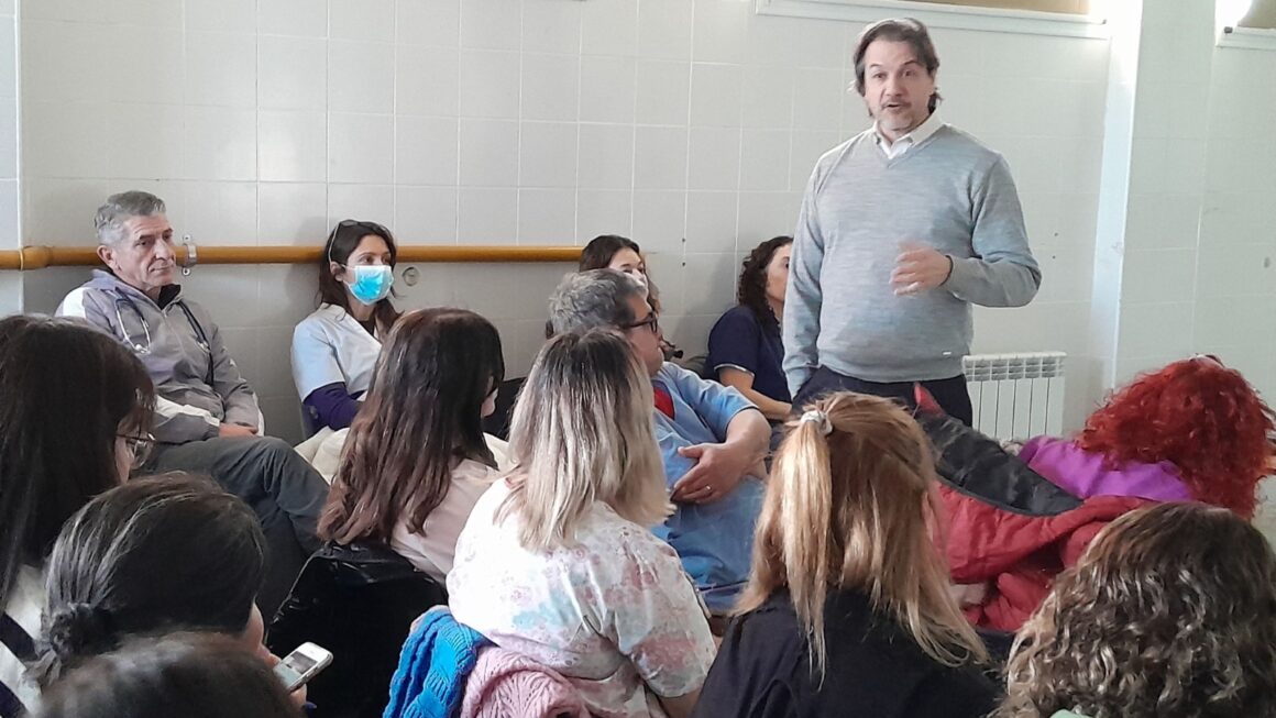Provincia capacitó al Hospital de Rawson para comenzar a implementar la Historia de Salud Integrada