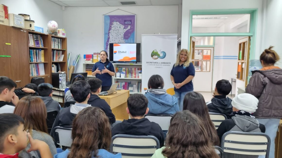 El Gobierno Provincial desarrolló acciones de educación ambiental en Comodoro Rivadavia