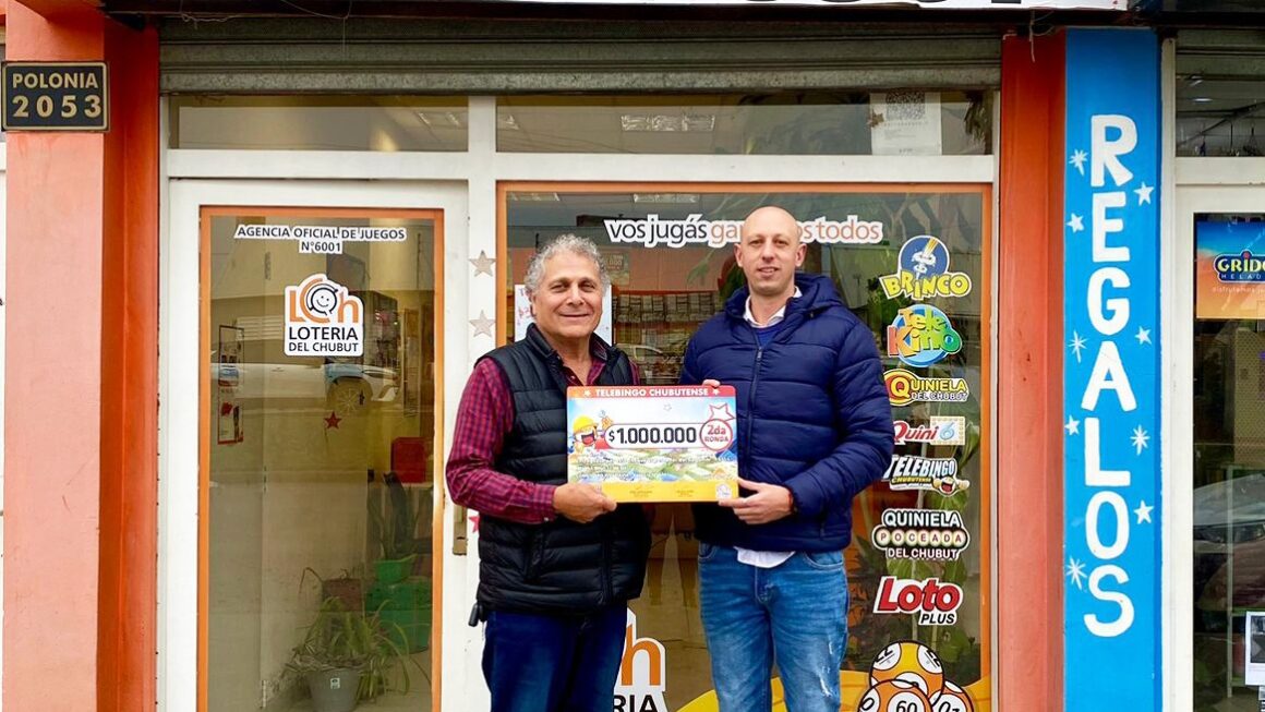 Un trabajador ganó un millón de pesos del Telebingo Chubutense