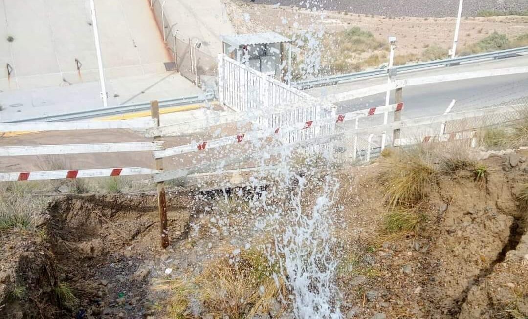 Corte urgente de agua en zona norte.
