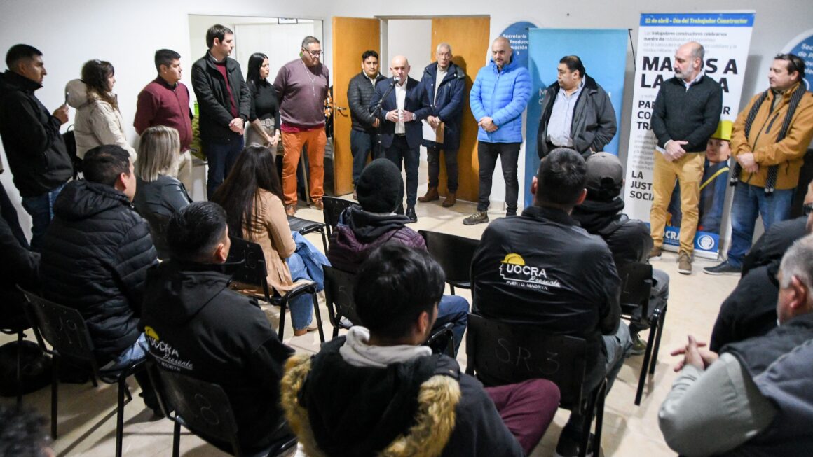 El Intendente Presentó La Capacitación De Interpretación De Planos