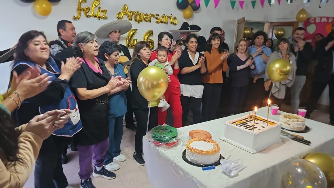 El Gobierno acompañó los festejos del 46° aniversario del Hogar de Adultos Mayores Pablo VI en Comodoro Rivadavia