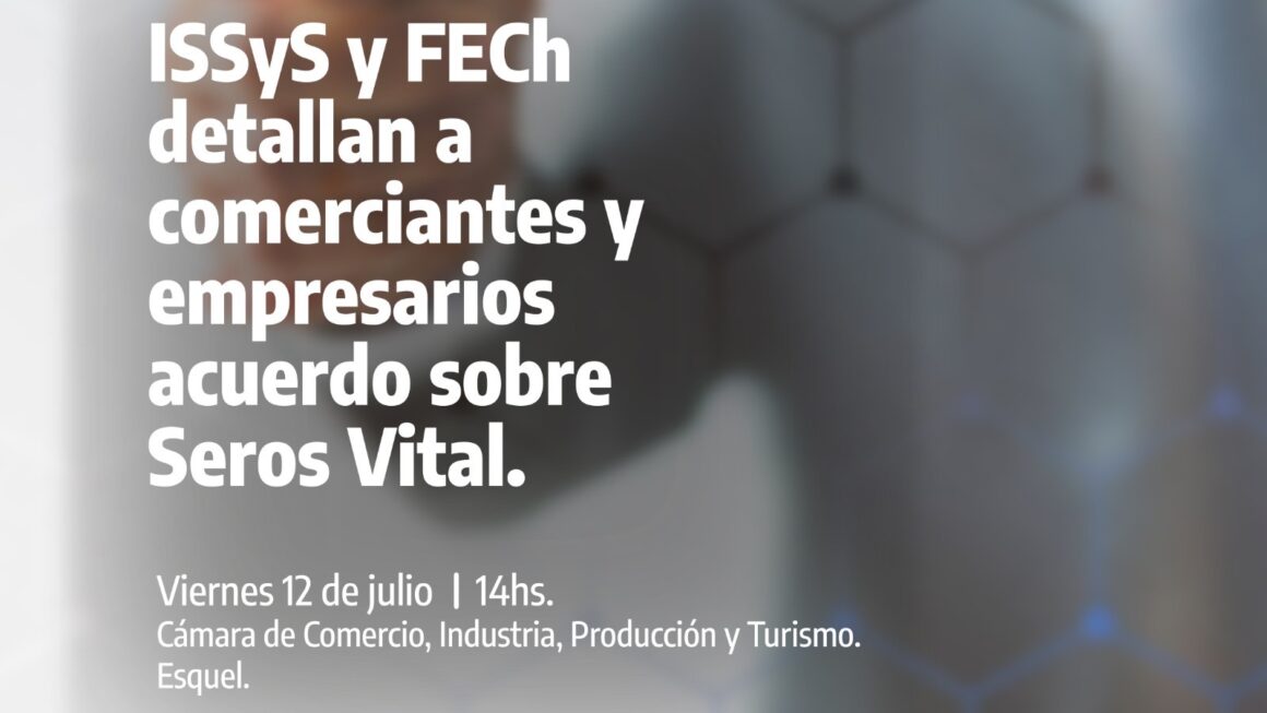 El ISSyS y la Federación Empresaria del Chubut se reúnen por implementación del acuerdo para que comerciantes puedan acceder a Seros Vital