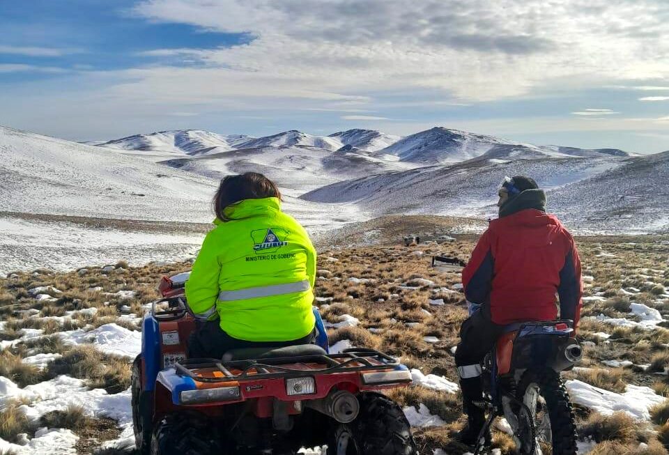 Provincia intensifica amplio operativo de búsqueda de un hombre desaparecido en la zona de Gastre