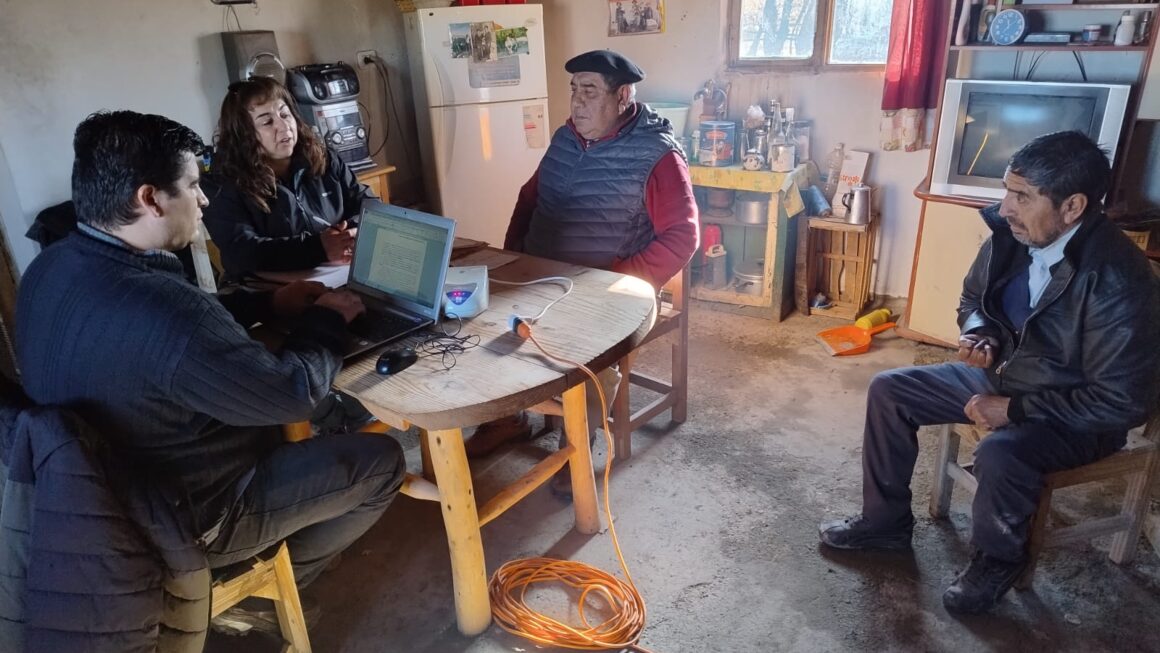 El Gobierno Provincial continúa realizando trabajos de inspección en zonas rurales