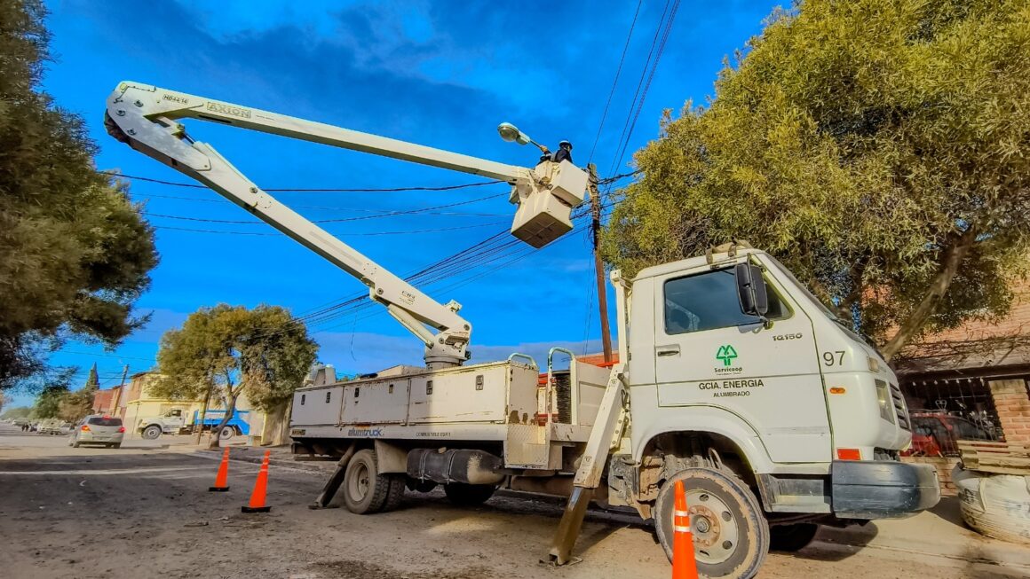 Mantenimiento sobre el alumbrado público