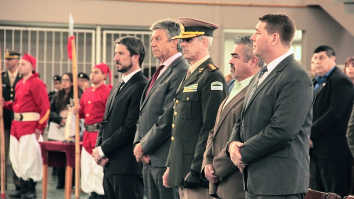 El Gobierno del Chubut participó del acto central por el 86° aniversario de la Gendarmería Nacional Argentina