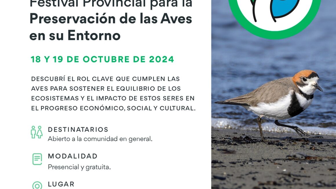 Invitan Al Festival Provincial Para La Conservación De Las Aves Y Su Entorno