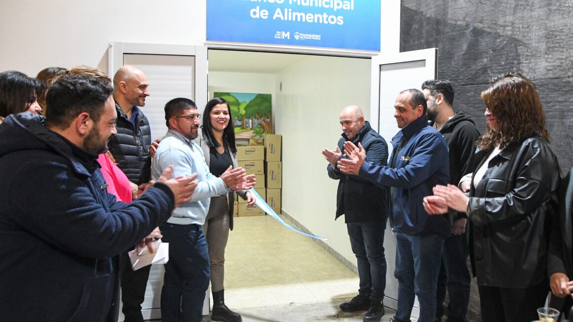 El Intendente Presentó El Programa “Banco Municipal De Alimentos”