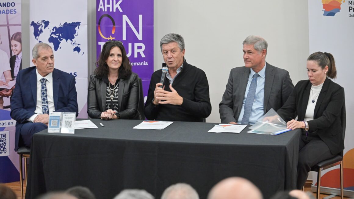 Chubut firmó acuerdo con la Cámara de Industria y Comercio Argentino Alemana para cursos de Formación Profesional