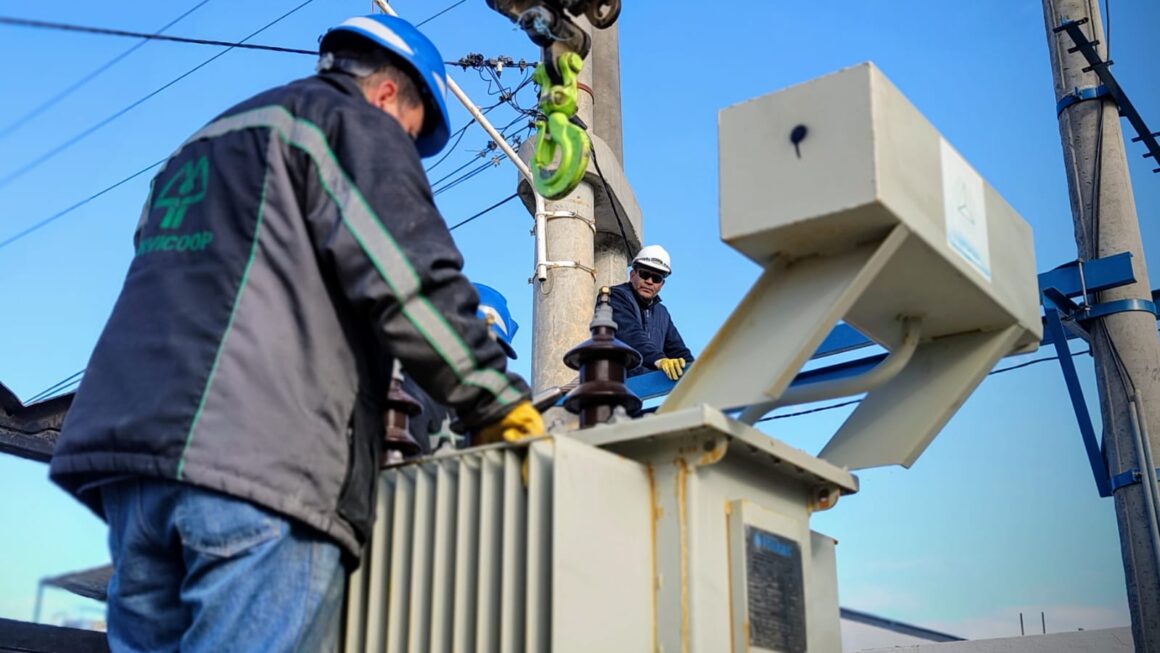 Finalizaron las obras de energía en el parque liviano.