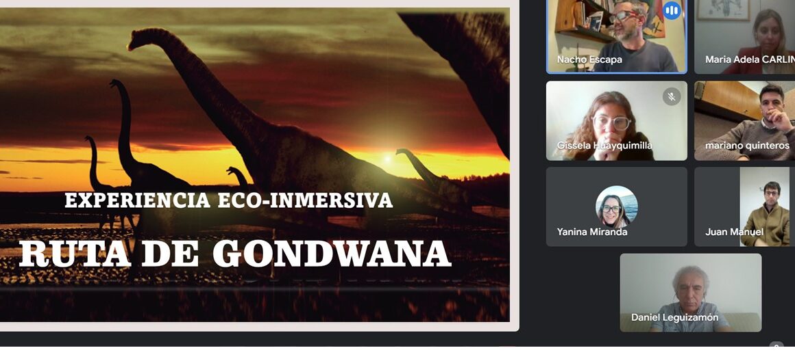 Provincia expuso ante la Cancillería Argentina el proyecto del Corredor Turístico Valle de Gondwana
