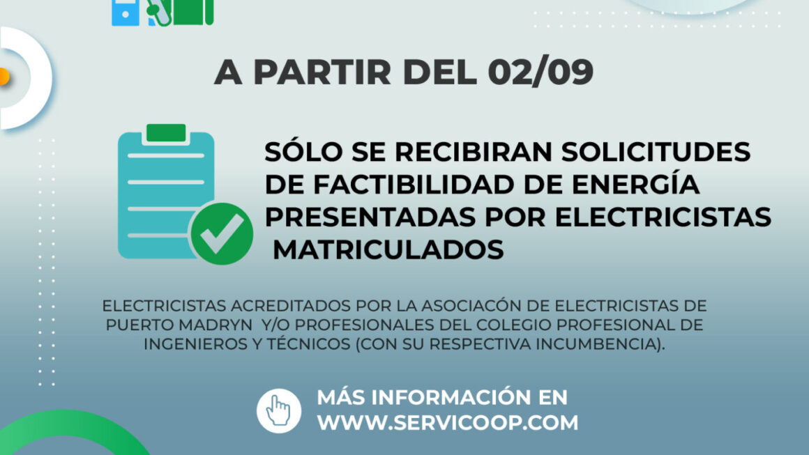 Informe de Servicoop a todos los usuarios y a la comunidad en general