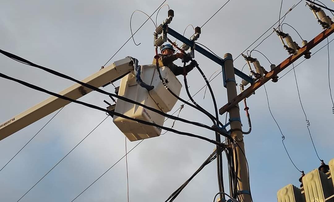 Corte urgente de energía en zona sur.