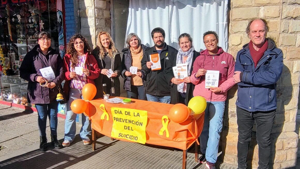 El Gobierno de la Provincia acompañó en Esquel actividades de prevención organizadas por la Mesa Intersectorial de Abordaje del Suicidio