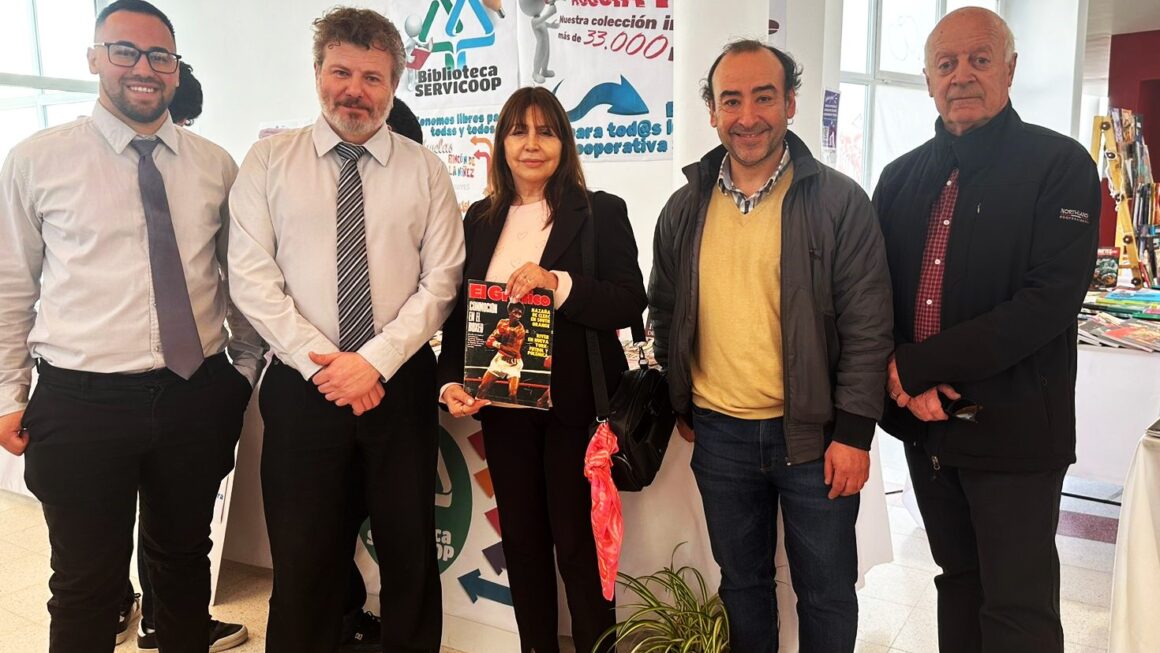Servicoop presente en el acto de apertura de la 3ª Edición de la Feria Municipal del Libro
