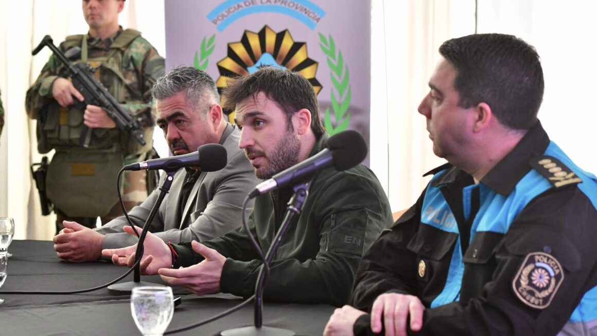 Torres anunció la creación de la Agencia Provincial Antinarcóticos: «No va a ingresar ni un gramo más de droga a Chubut”