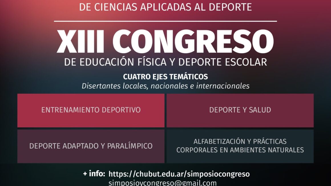 Fuerte expectativa por el Simposio de Ciencias Aplicadas al Deporte organizado por el Gobierno Provincial