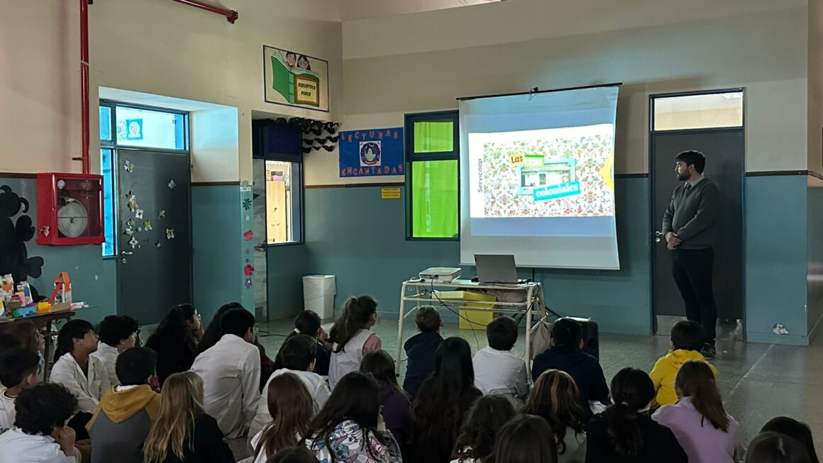 Haciendo Comunidad – Charla en Escuela Nro. 193.