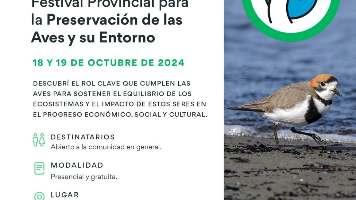 Chubut puso en marcha el «Festival Provincial para la Conservación de las Aves y su Entorno»