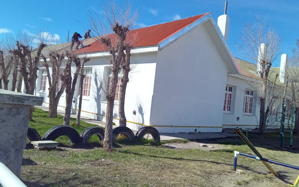El Gobierno del Chubut finalizó obras en la Escuela N°72 de Río Mayo